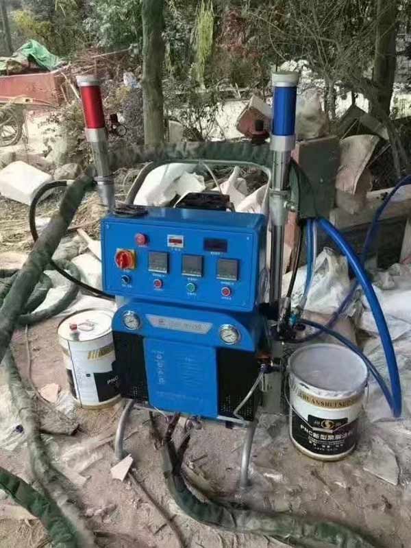 影视道具喷涂聚脲(图2) Q5200型泡沫影视道具喷涂聚脲设备