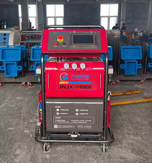 发泡地砖 保温聚氨酯浇注设备(图1) H5800PLC触摸屏聚氨酯浇注设备