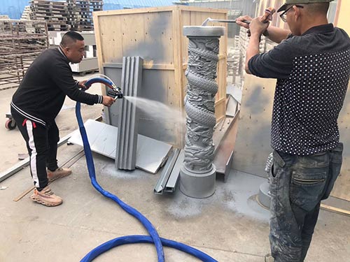 什么东西喷涂到泡沫上增加硬度(图2) 聚脲材料喷涂到泡沫上增加硬度