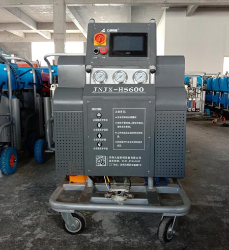 什么是聚氨酯发泡机(图3) H5600-PLC聚氨酯发泡机