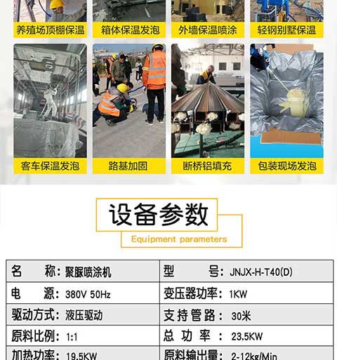 JNJX-H-T40D聚氨酯喷涂机(图3) JNJX-H-T40D聚氨酯喷涂机3
